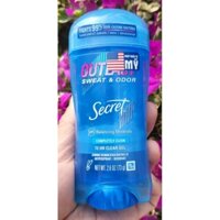 Thanh lăn khử mùi Secret OUT LAST cho nữ dạng sáp, Sweat & Odor, Made in USA, 125.000đ/1 thanh lăn 73g.