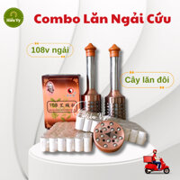 Thanh lăn ngải cứu đồng đôi giảm đau mỏi vai gáy, xương khớp | Con lăn ngải cứu đồng