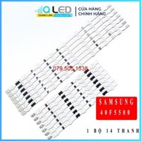 Thanh LED Samsung 40F5500 UE40F6800 UE40F6400AK HÀNG MỚI CHÍNH HÃNG 100% 1 BỘ 14 THANH MỖI BÓNG 3V