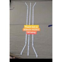 thanh led samsung  40inch  giá bán 3 thanh 38 bóng