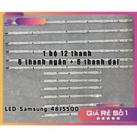 Thanh LED Tivi  48J5500 - Lắp zin tivi samsung 48J5500 - 1 bộ 12 thanh (6 ngắn + 6 dài ) - LED MỚI 100% nhà máy