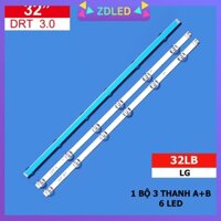 THANH LED TIVI LG 32LB550 32LB551 32LB560 32LB561 32LB582 32LF580 32LF550 32LF581D 32LF582D 32LF550D Innotek DRT 3.0 32