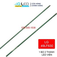 Thanh LED Tivi lg 49LF630 - Lắp zin tivi LG 49LF630 - 1 bộ 2 thanh giống nhau - LED MỚI 100% nhà máy