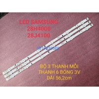 THANH LED TIVI SAMSUNG 28H4000 28J4100 SAMSUNG_2014SVS28_3228_06_REV1.1 HÀNG ZIN HÃNG MỚI, BỘ 3 THANH, MỖI THANH 6 BÓNG