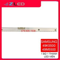 THANH LED TIVI SAMSUNG 49K5000 49k5500 49M5500 HÀNG MỚI 100%  1 MÁY 1 THANH 64 BÓNG 3V, DÀI 59,6cm