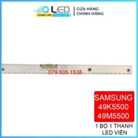 THANH LED TIVI SAMSUNG 49K5000 49k5500 49M5500 HÀNG MỚI 100%  1 MÁY 1 THANH 64 BÓNG 3V, DÀI 59,6cm