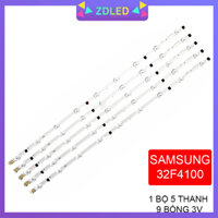 THANH LED TIVI  SAMSUNG 32F4100 32F4001 32F4500 32F5000 MỚI 100% HÀNG ZIN HÃNG, THANH 5 THANH, MỖI THANH 9 BÓNG 3V