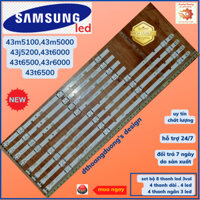 Thanh led tivi samsung 43m5100,43m5000,43j5200,43t6000,43t6500,43r6000(set bộ 8 thanh ab)-dthoangduong.