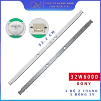 THANH LED TIVI SONY 32W600D 32WD600 HÀNG MỚI 100%, BỘ 2 THANH, MỖI THANH 5 BÓNG 3V, DÀI 52,2cm SAMSUNG_2015SONY_TPZ32_FC