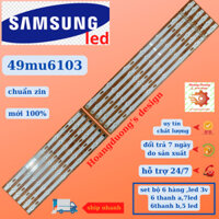 Thanh led tivi samsung49mu6103(set 1, bộ gồm 6 hàng ,12 thanh,3vol)-dthoangduong.