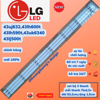 Thanh led tivi lg43uj632,43lh590,43uk6340,43lj550t,43lh600t(set bộ 3 thanh , mỗi thanh 7led)-dthoangduong.