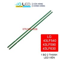 Thanh led viền tivi LG 43LF540 - Lắp zin tivi LG 43LF540 43lf590 43lf 630 43lf631 (LED mới 100% nhà máy)