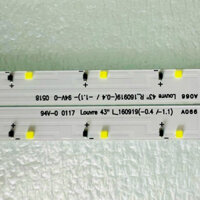 Thanh Led viền Tivi Samsung 43K5300 - bộ 2 thanh 25 bóng