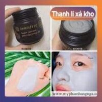 Thanh lí xả kho SIÊU MẶT NẠ ĐẤT SÉT ĐÁ TRO NÚI LỬA INNISFREE SUPER VOLCANIC PORE CLAY MASK 2X 100ML