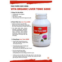 Thanh lọc gan LIVER TONIC