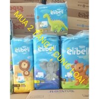 [THANH LÝ 2 TĂNG 1]Combo 3 Tã quần Elibell Premium đủ size M52/L44/XL38/XXL26