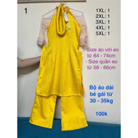 (thanh lý) Áo dài lẻ size cho bé giá rẻ