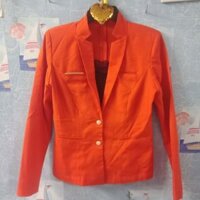 Thanh lý áo khoác vest cam tặng kèm áo lót trong
