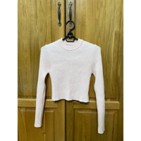 Thanh lý áo len màu hồng pastel Ssstutter