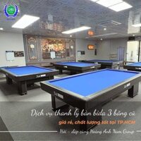 Thanh lý bàn bida 3 băng giá rẻ tại TP.HCM