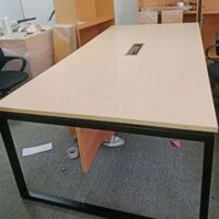 Thanh lý bàn họp chân sắt 1m2x2m4