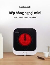Thanh lý Bếp hồng ngoại mini LocknLock EJI136IVY Mini infrared cooperate 1300W – Hàng chính hãng