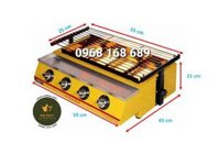 THANH LÝ Bếp Nướng Gas 4 Họng ETON ( ET K222B)