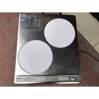 (THANH LÝ) Bếp từ đôi Nhật National S53EB1S 4000W điện 200V cắm trực tiếp điện 220V của VN