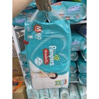 Thanh lý bỉm pampers tã quần sz M60 miếng bao bì bị cũ chút