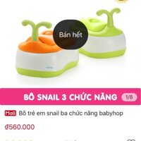 Thanh lý bô babyhop snail