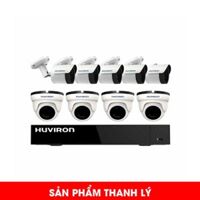 [Thanh lý] Bộ kit 9 camera IP Huviron F-KIT9