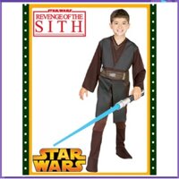 Thanh lý bộ quần áo hóa trang Anakin Skywalker trong phim Star Wars cho bé trai 8-12 tuổi.