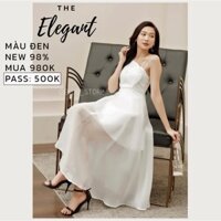 [THANH LÝ CELUS] Đầm tiệc 2 dây màu đen