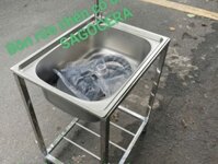 Thanh lý chậu rửa bát 1 Hố lớn có chân Hà Nội, Tphcm, Cần Thơ