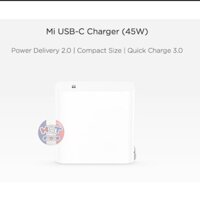 Thanh Lý Cốc sạc nhanh USB-C Xiaomi 45W đa năng (Hỗ trợ sạc laptop) mới 99%