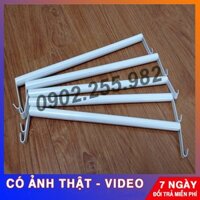 [THANH LÝ] COMBO 10 THANH TREO QUẦN ÁO TỦ NHỰA LẮP GHÉP