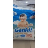 (Thanh lý )Combo 50 miếng tã dán Genki size S4-8kg (tách bịch)