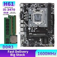 [Thanh lý] Combo PC Gaming giá rẻ nhất Main H61 + CPU E3 1220 V2 + RAM 8GB