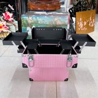 Thanh lý Cốp đa năng đựng mỹ phẩm, dụng cụ phun xăm, nối mi, đồ nail chuyên nghiệp size 37x20x30cm