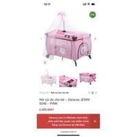 Thanh lý cũi Zaracos Jenni Pink mới 100%