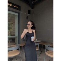 Thanh lý - Đầm body xẻ tà hở lưng sexy