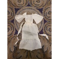 thanh lý đầm búp bê barbie Vintage trắng cổ