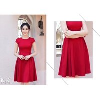 🍀[Thanh lý] Đầm hồng xếp ly K&K Fashion🌷