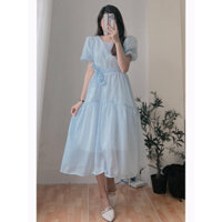 [THANH LÝ] Đầm/Váy voan công chúa xòe tay bồng 2 lớp siêu xinh - Momiji Store