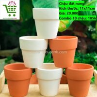 THANH LÝ ĐẤT NUNG TRỒNG SEN ĐÁ, XƯƠNG RỒNG MỚI 100% CHỈ 3K