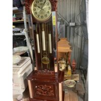 [Thanh Lý] Đồng Hồ Quả Lắc, Đồng Hồ Tủ Cao 168cm - Đồ Cũ Nội Bài