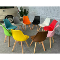 Thanh Lý Ghế EAMES Chân Gỗ, Ghế Càfe, Ghế Trà Chanh - Đồ Cũ Nội bài