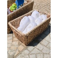 {THANH LÝ GIÁ SỐC} Sọt Lục Bình Làm Phụ Kiện Chụp Hình Newborn Cho Các Studio Xinh Xắn Và Đáng Yêu Với Nhiều Size