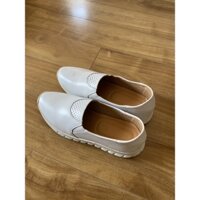 Thanh lý giày lười trắng nữ size 36
