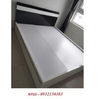 Thanh lý Giường gỗ cũ 1m6*2m có hộc cao cấp